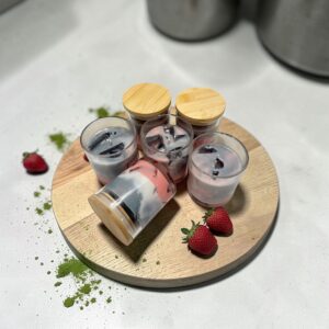Ice Strawberry Matcha 🍓🍵