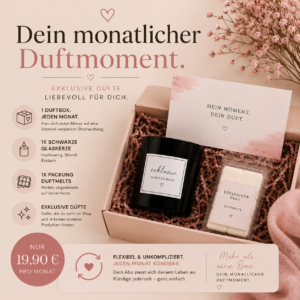 Duftbox Abo - Melt &‘ Flame